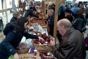 Un dos postos de venda na pasada edición da Festa da Androlla