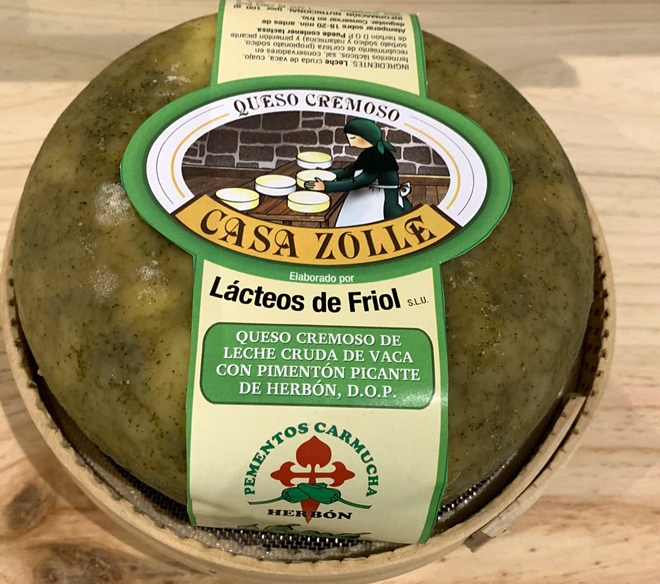 queixo con pemento de padron Casa Zolle2