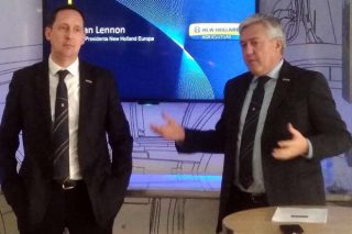 Sean Lennon, vicepresidente da marca para Europa, e Carlo Lambro.