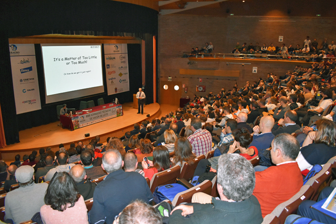 Intervención de Gordon Jones nas xornadas técnicas de Seragro
