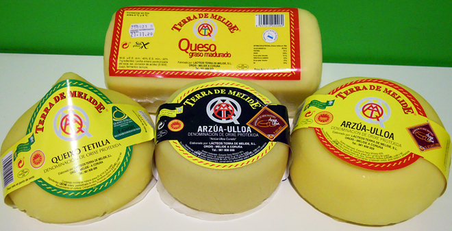 Queixos Terra de Melide Arzúa-Ulloa