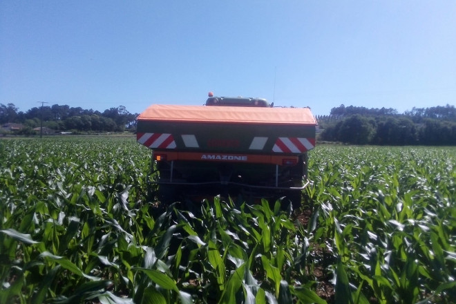 DELAGRO AMIDAS 1 abonadora millo
