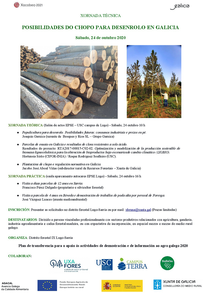 xornada aproveitamento forestal chopos
