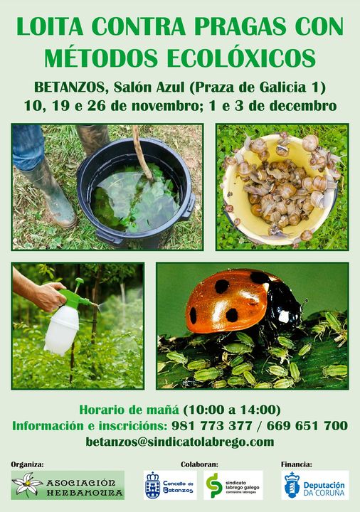 CURSO CONTROL PRAGAS METODOS ECOLOXICOS