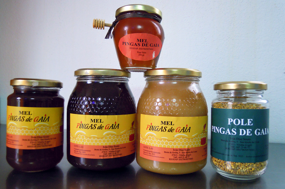 PINGAS DE GAIA produtos