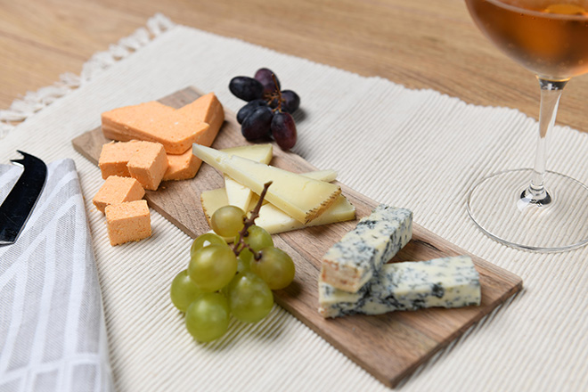 Tabla de quesos de cenar