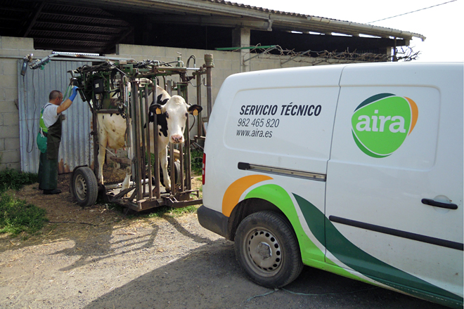 Aira tamén lles presta servizo de podoloxía