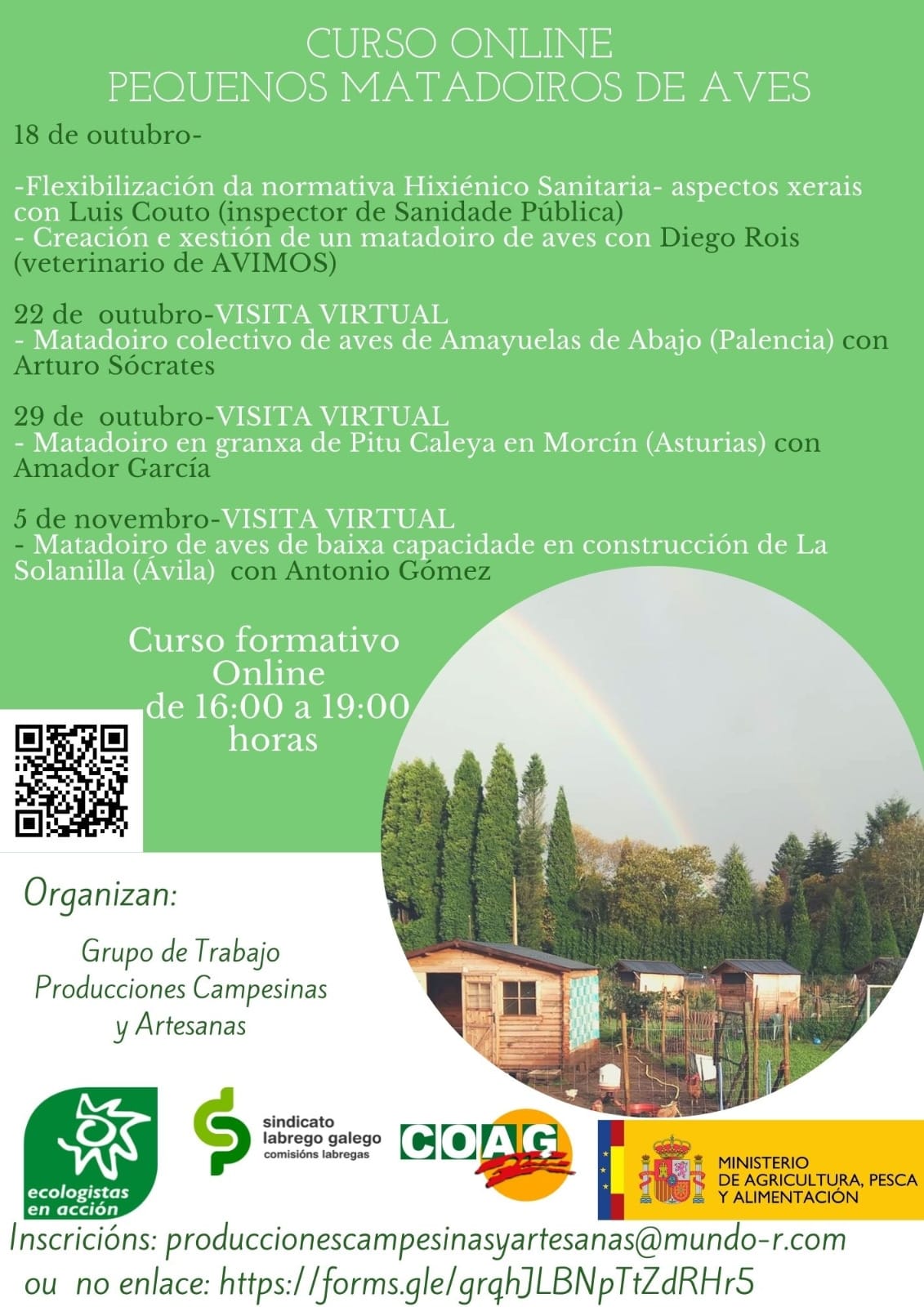 CURSO ONLINE SLG PEQUENOS MATADOIROS AVES