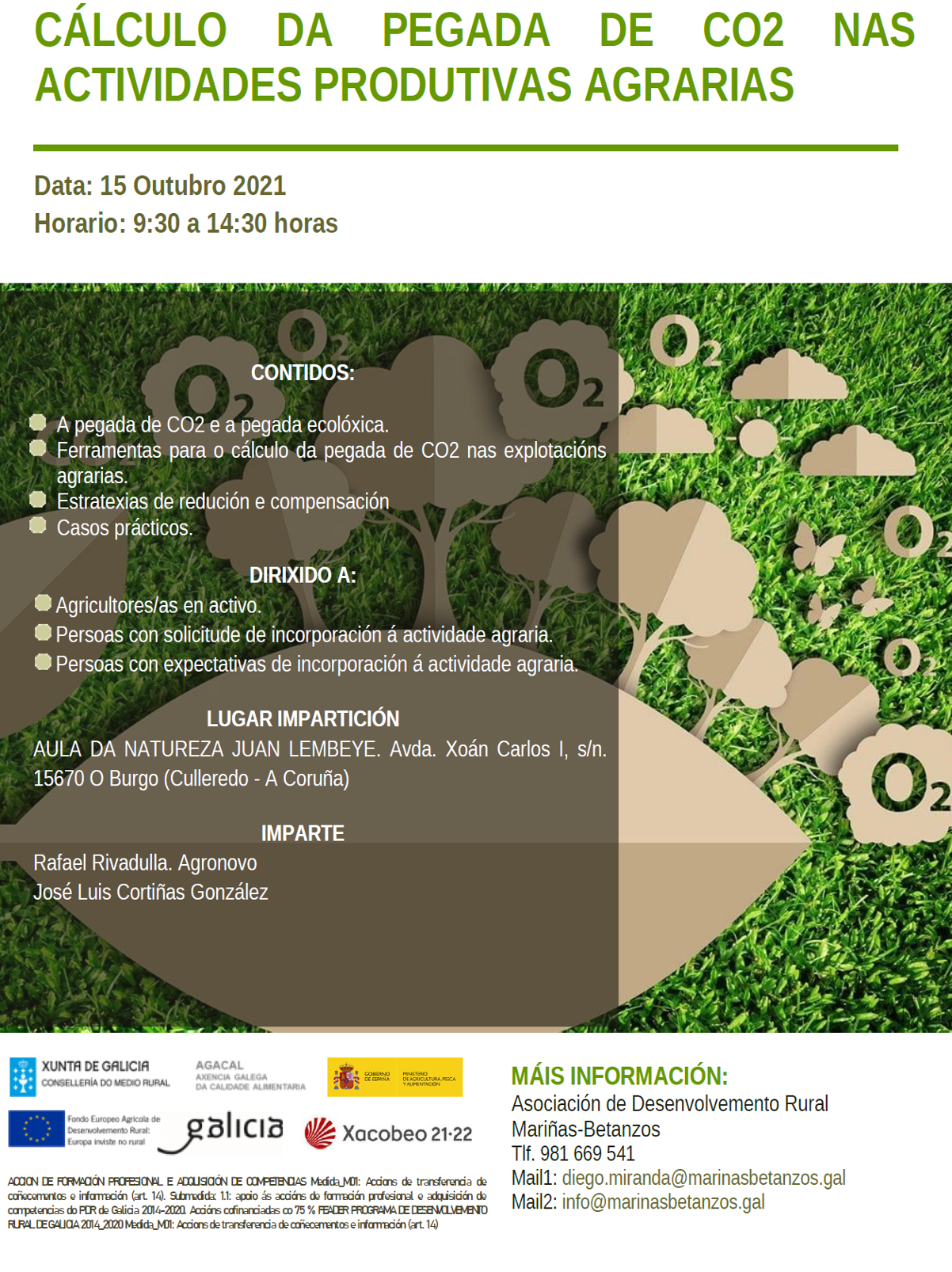 CURSO PEGADA DE CARBONO AGRARIAS