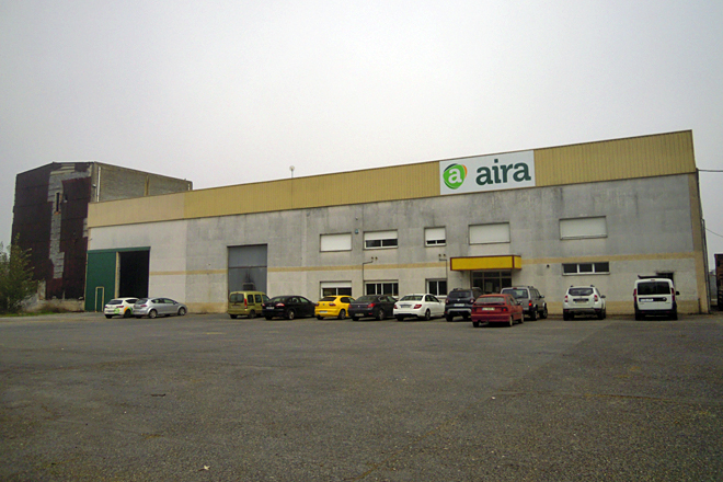 Vista xeral da planta ubicada en San Xulián da Viega, no concello de Sarria