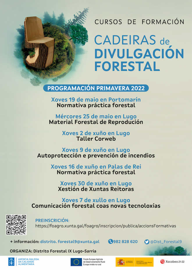 Cartel Cursos_Primaveira_Distrito_9