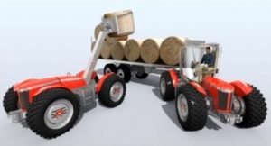 Concepto de tractor-esclavo de Massey Ferguson