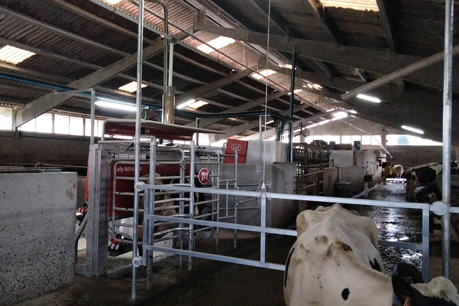 SAT Sabadelle (Chantada) robot Lely2