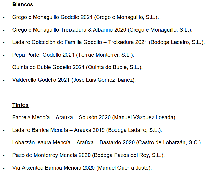 distincións Gallaecia 2022 Monterrei