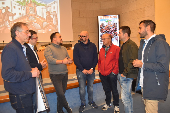 Un momento da presentación da programación das San Lucas, que cumpren 866 anos