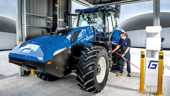 Tractor metano New Holland