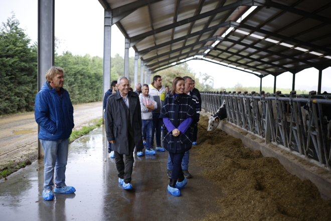 CLUN celebrou os seis años con certificación bienestar animal na gandería Casal Vilar, de Touro