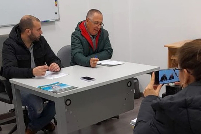 Rolda de prensa de Samuel Formoso, responsable do sector vacún de carne do SLG