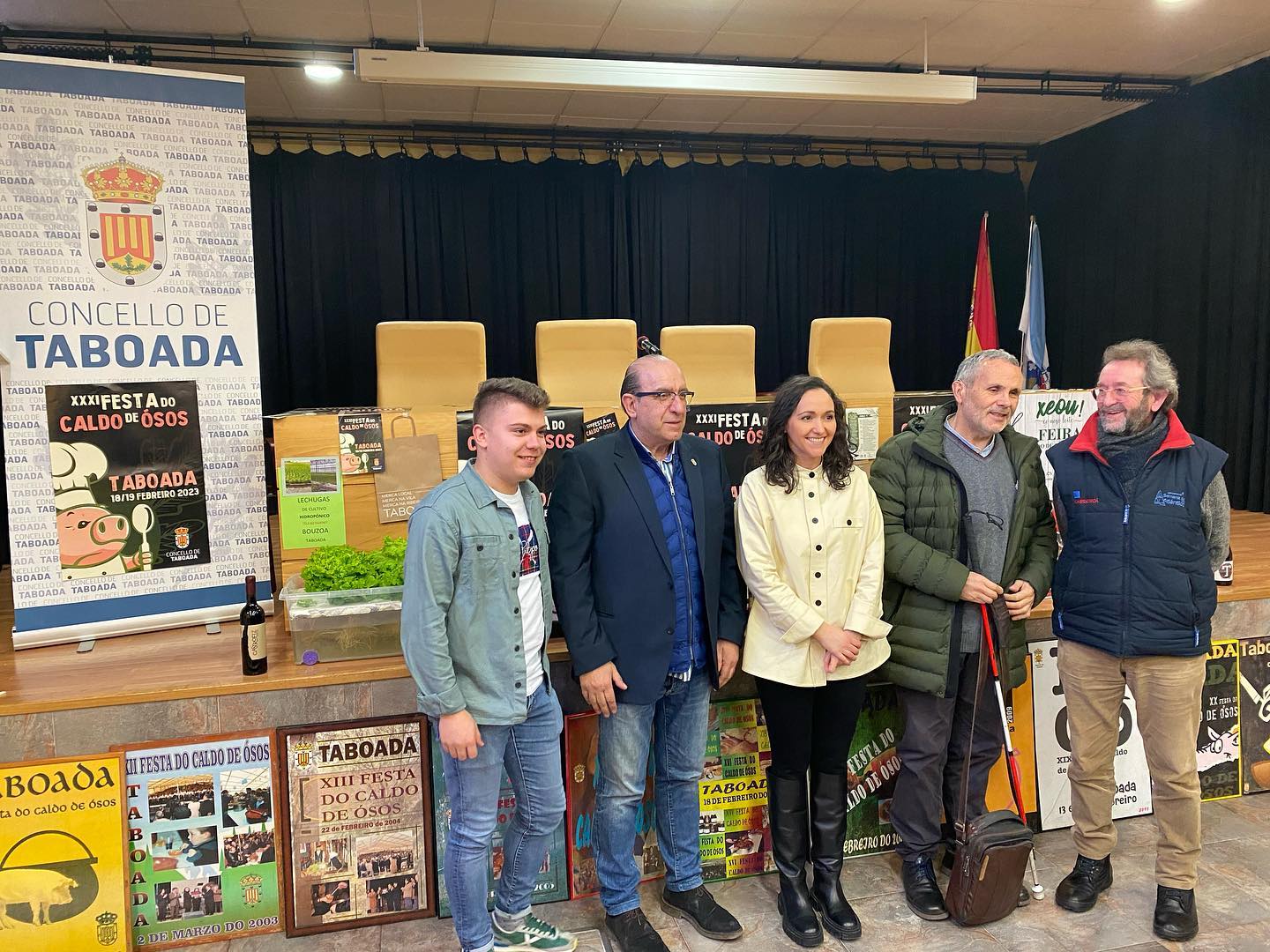 Acto de presentación do programa da Festa do Caldo de Ósos 2023