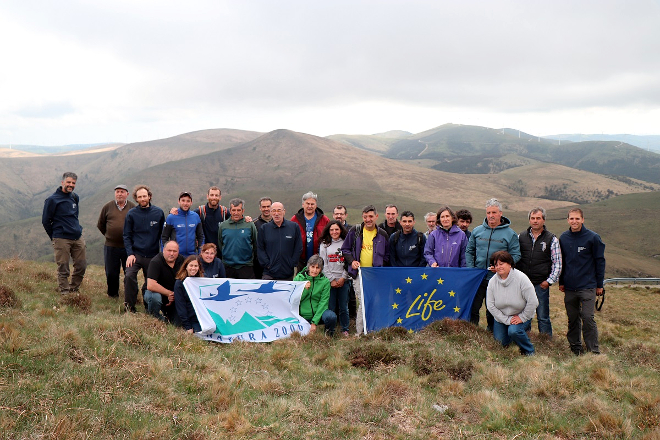 Equipo Life in Common Land Serra do Xistral