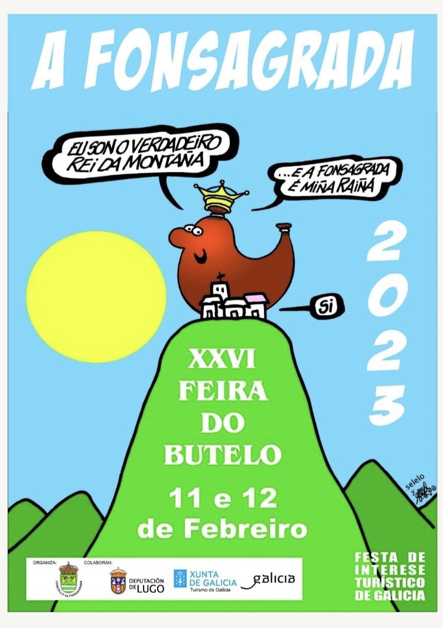 cartel Feira Butelo A Fonsagrada 2023