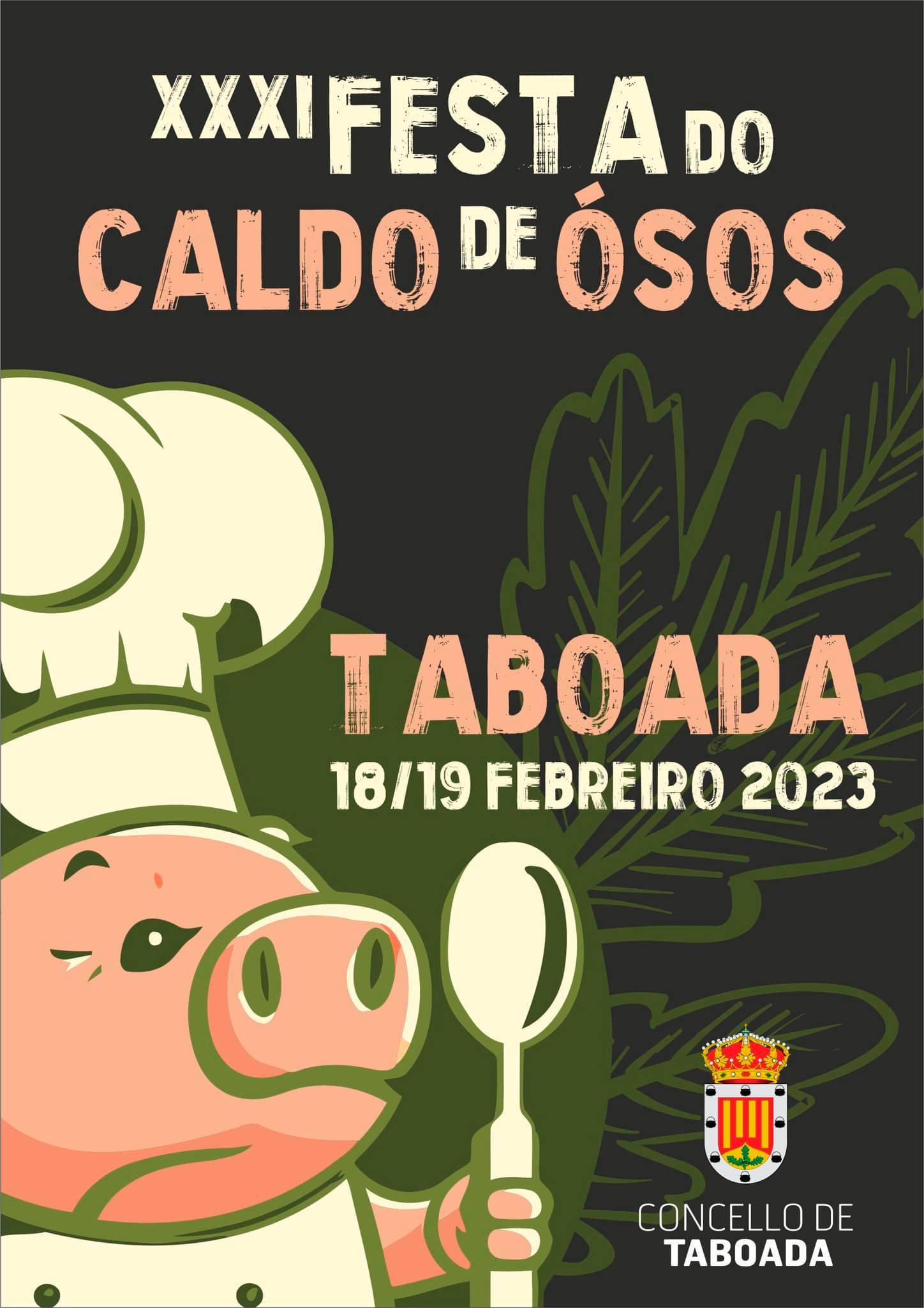 cartel Festa Caldo de Osos Taboada 2023
