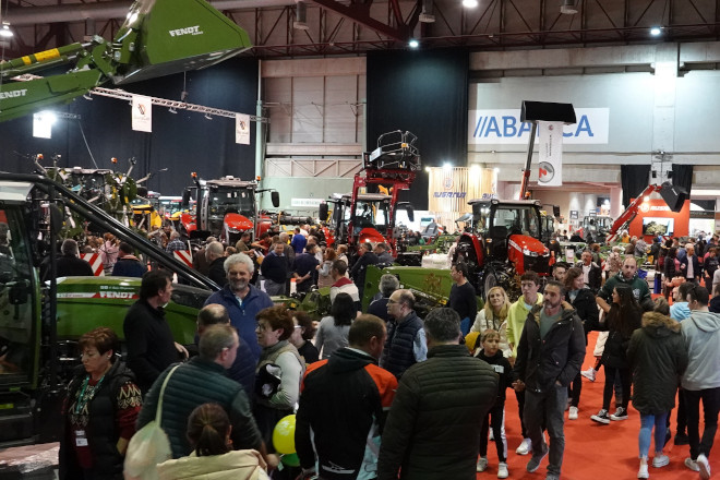 Vista pabellón 1 feria Abanca Cimag GandAgro 2023 DSC00926