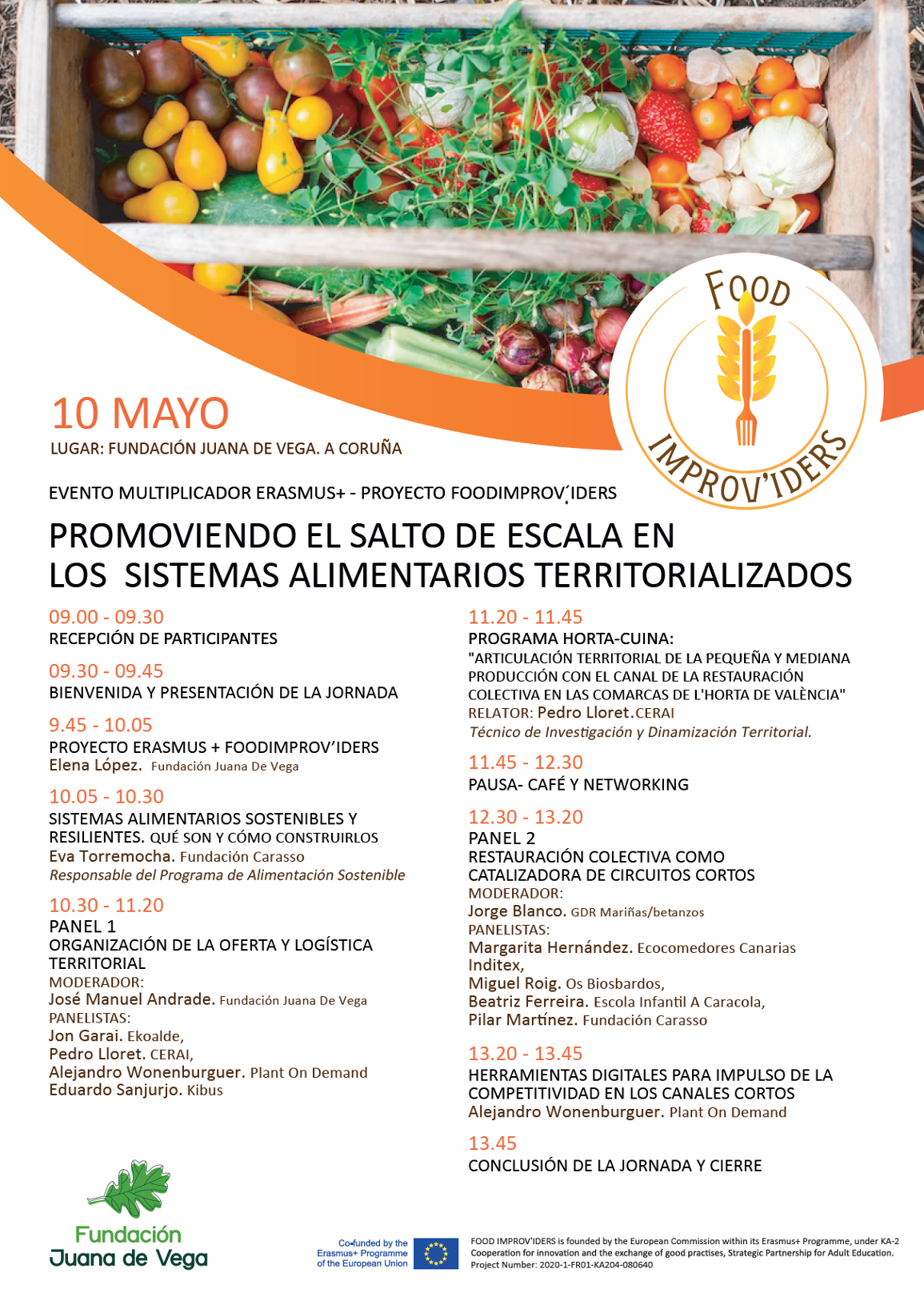 FOOD IMPROVIDERS XORNADA JUANA DE VEGA