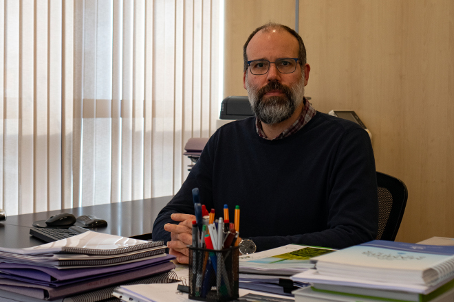 Roberto Lorenzana é o director xerente do Ligal e unha das persoas que mantivo a xuntanza con Agromuralla do pasado xoves
