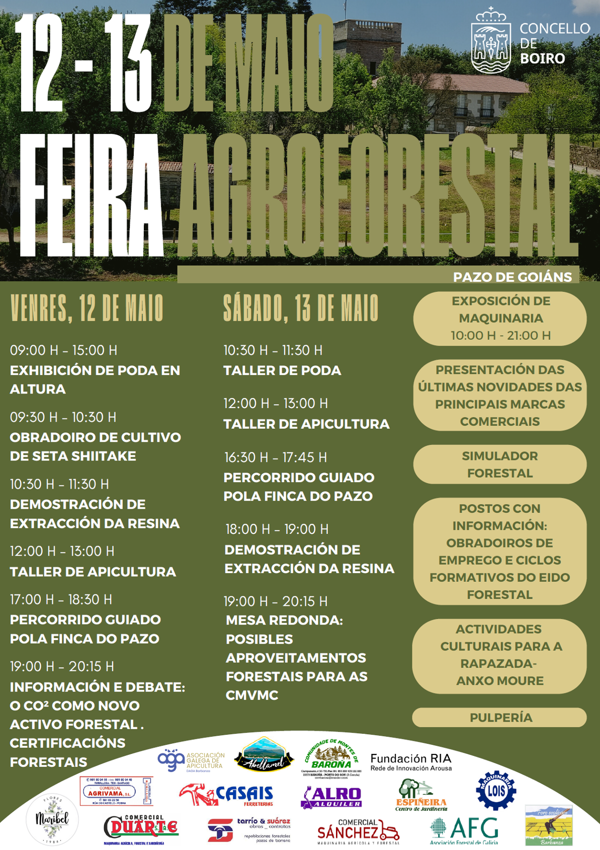 mesa redonda forestal boiro