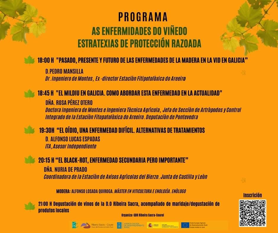 programa as enfermidades do viñedo monforte 2023
