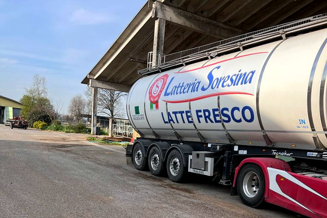 BARBISELLE SOCIETÁ AGRICOLA (Cremona, Italia) cisterna cooperativa Soresina