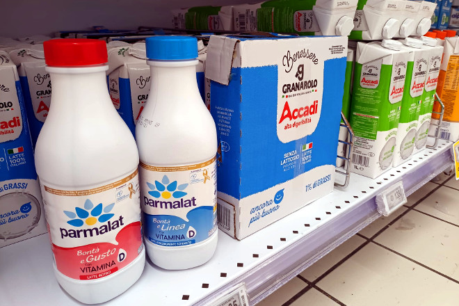 Parmalat pertenece al grupo Lactalis, al igual que algunas de las principales queserías italianas