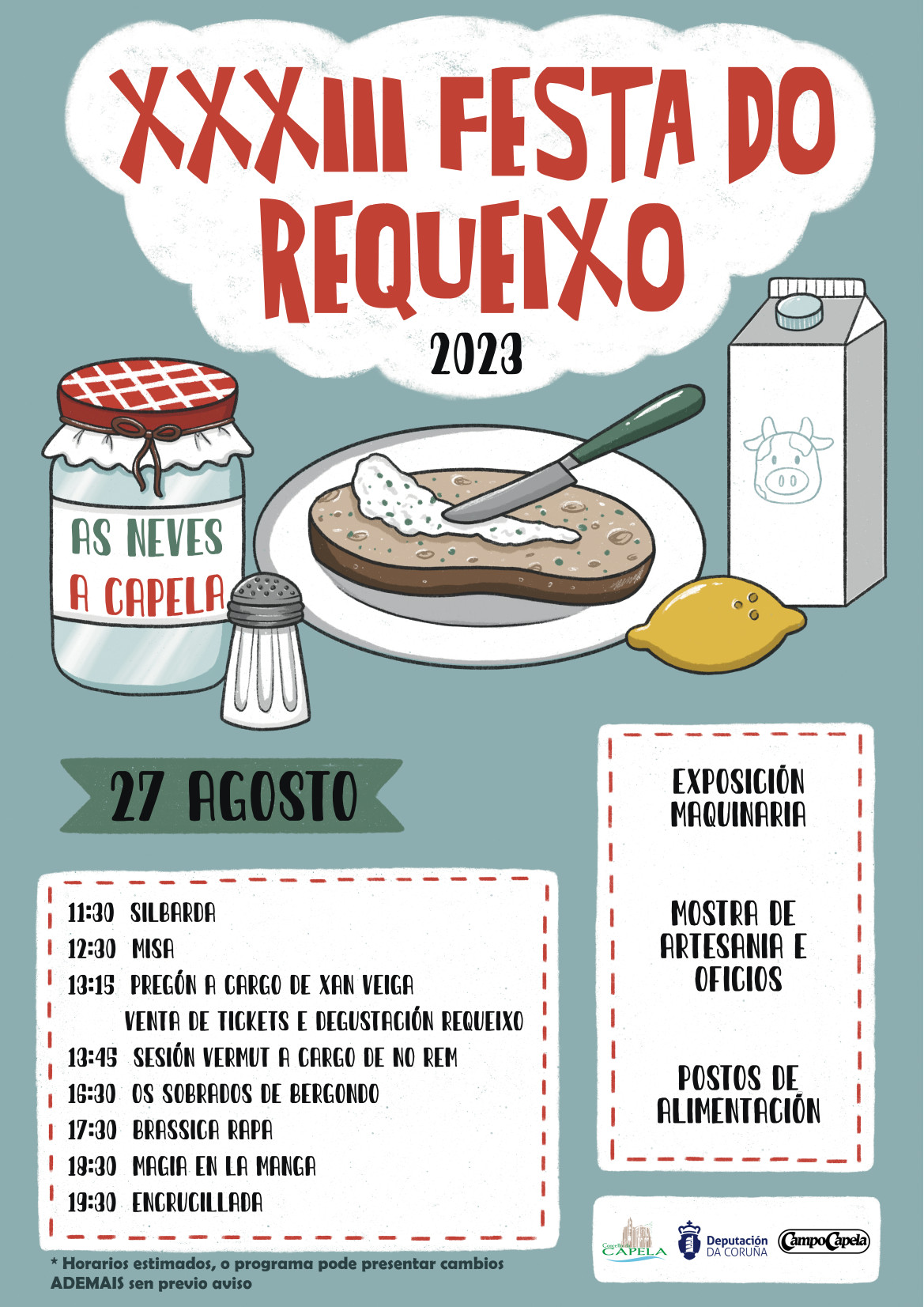 CARTAZ REQUEIXO CAPELA 23