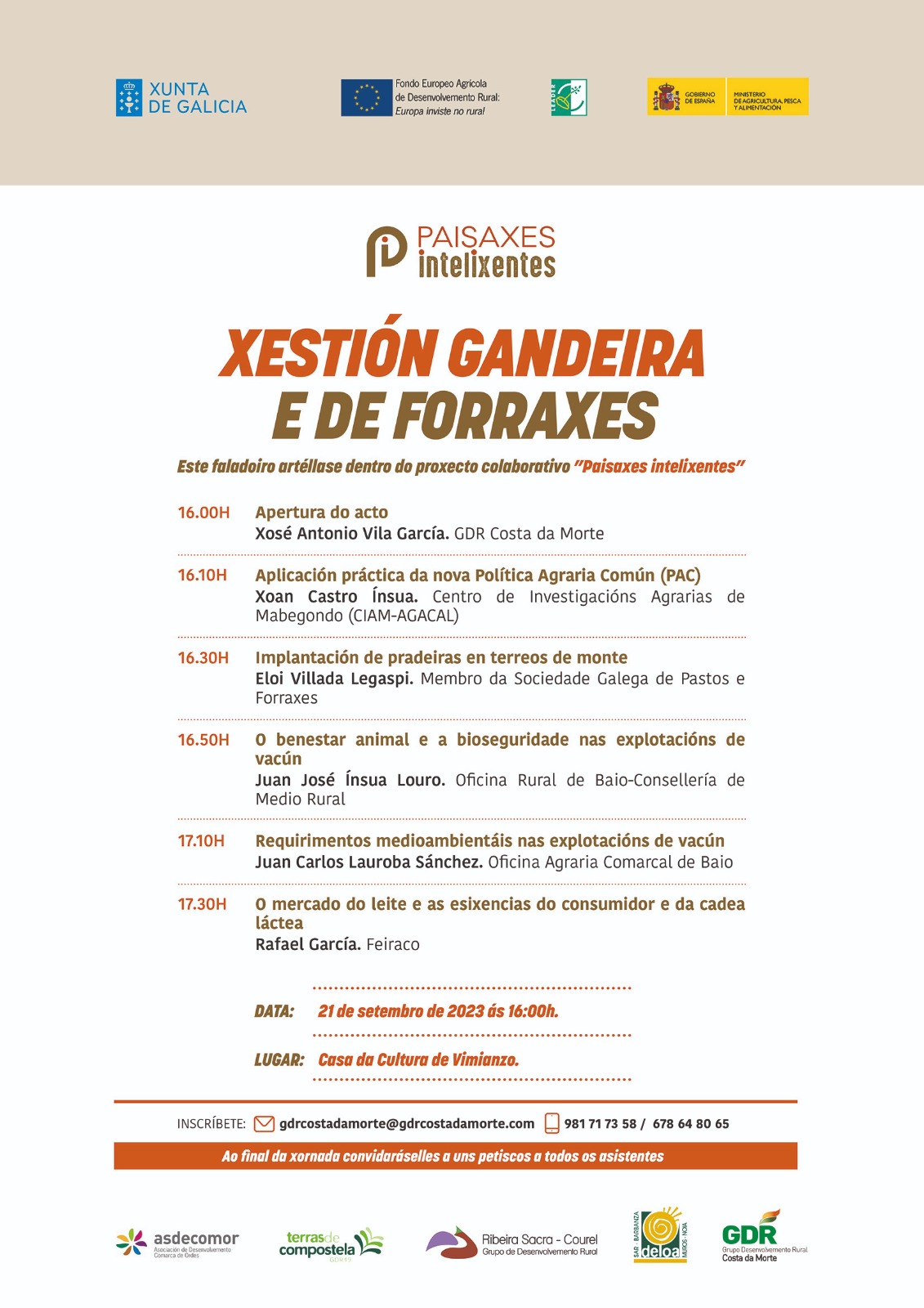 CARTEL XESTIoN GANDEIRA E FORRAXES VIMIANZO