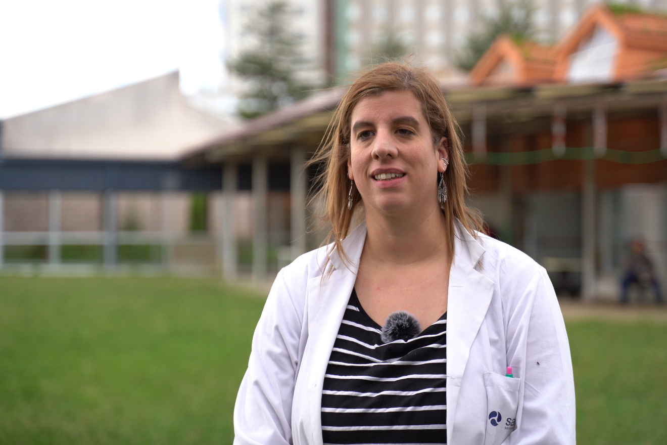 Miriam Lago, educadora social do CAD Souto de Leixa