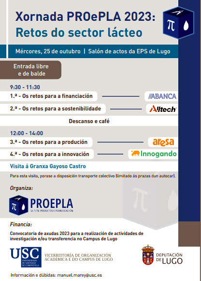 cartel xornada Proepla Politecnica