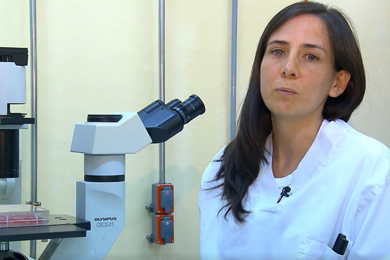 A investigadora Eva Calvo Pinilla. Foto: Cedida