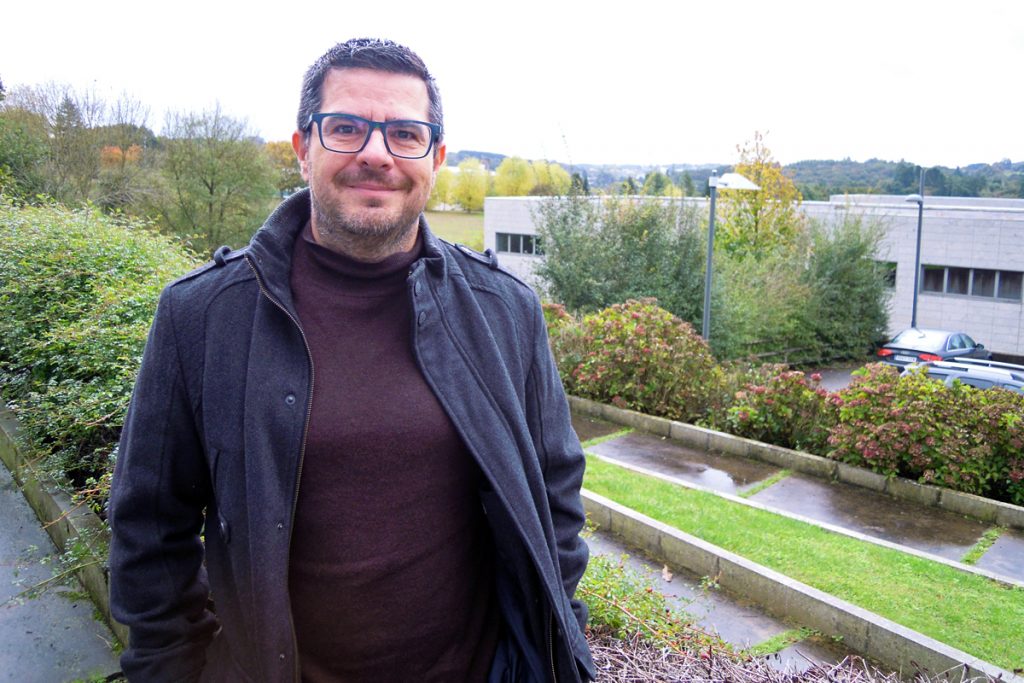 Ibán Vázquez, coautor do estudo de rendibilidade xunto a Daniel Martínez e Catalina Fernández