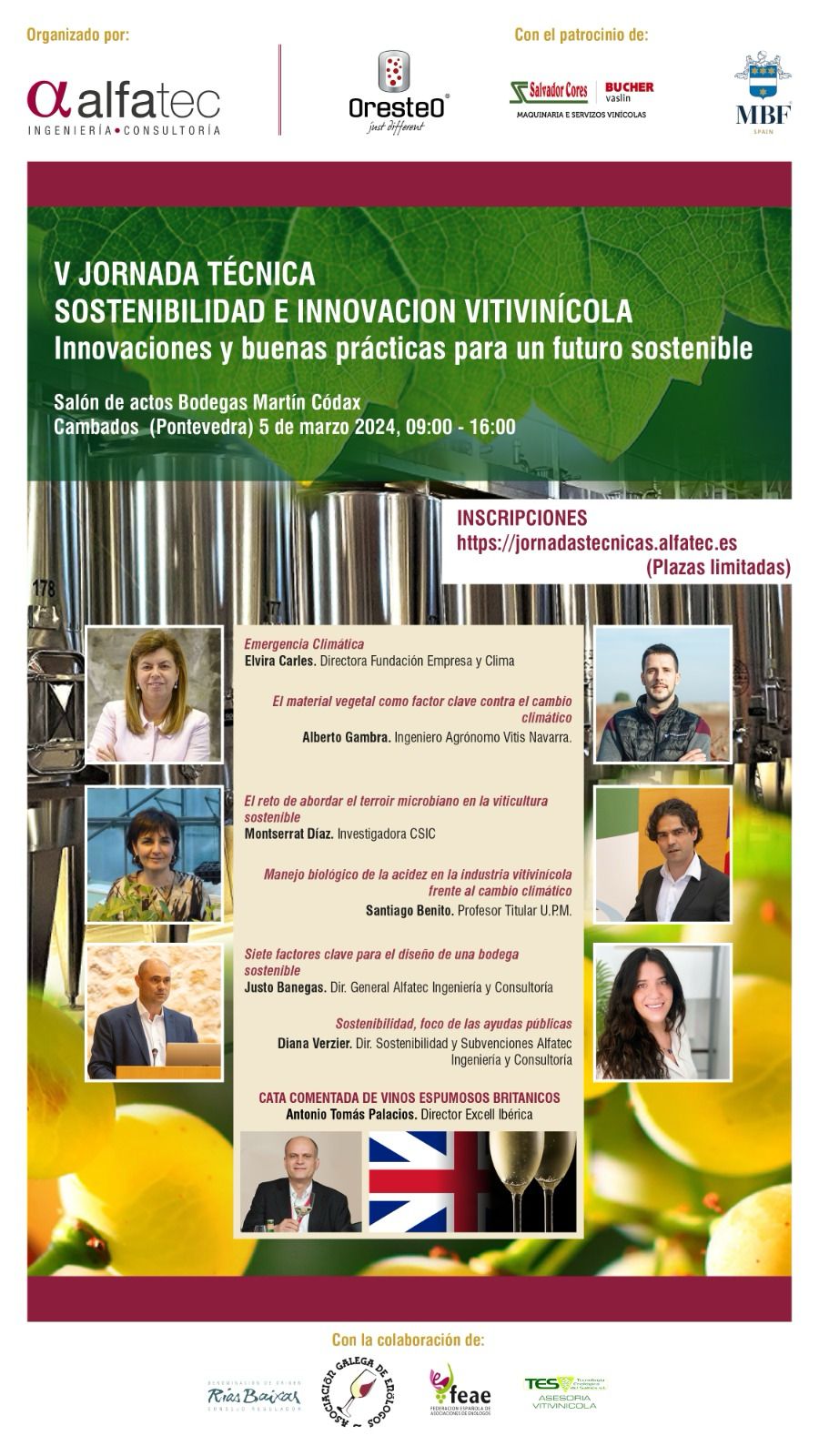 XORNADA SUSTENTABILIDADE VIÑEDOS PONTEVEDRA