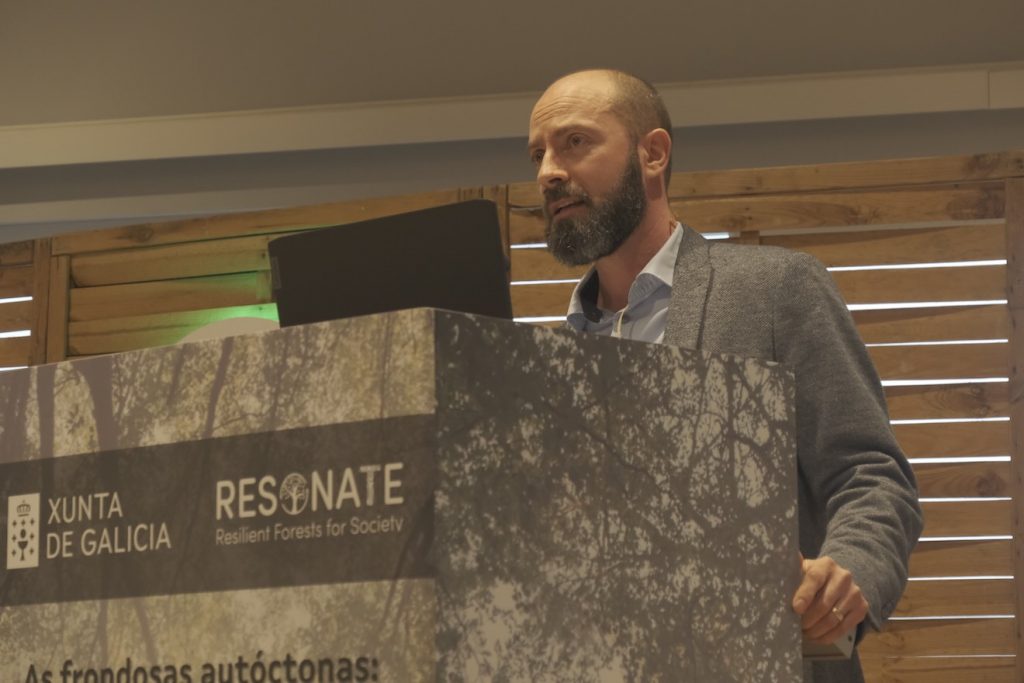 Michael Kern, na xornada organizada por XERA en Lugo.