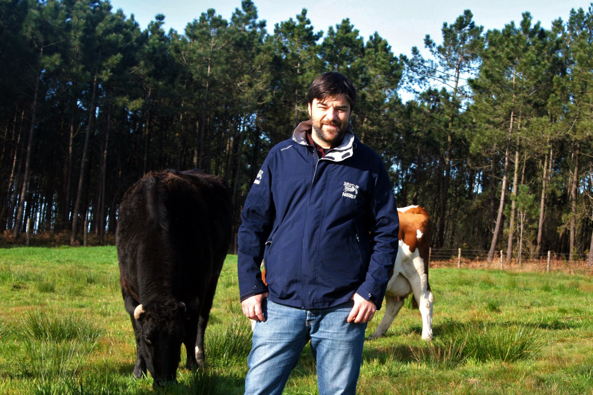 Eduardo Fernandez, experto en desarrollo agricola de Nestle España