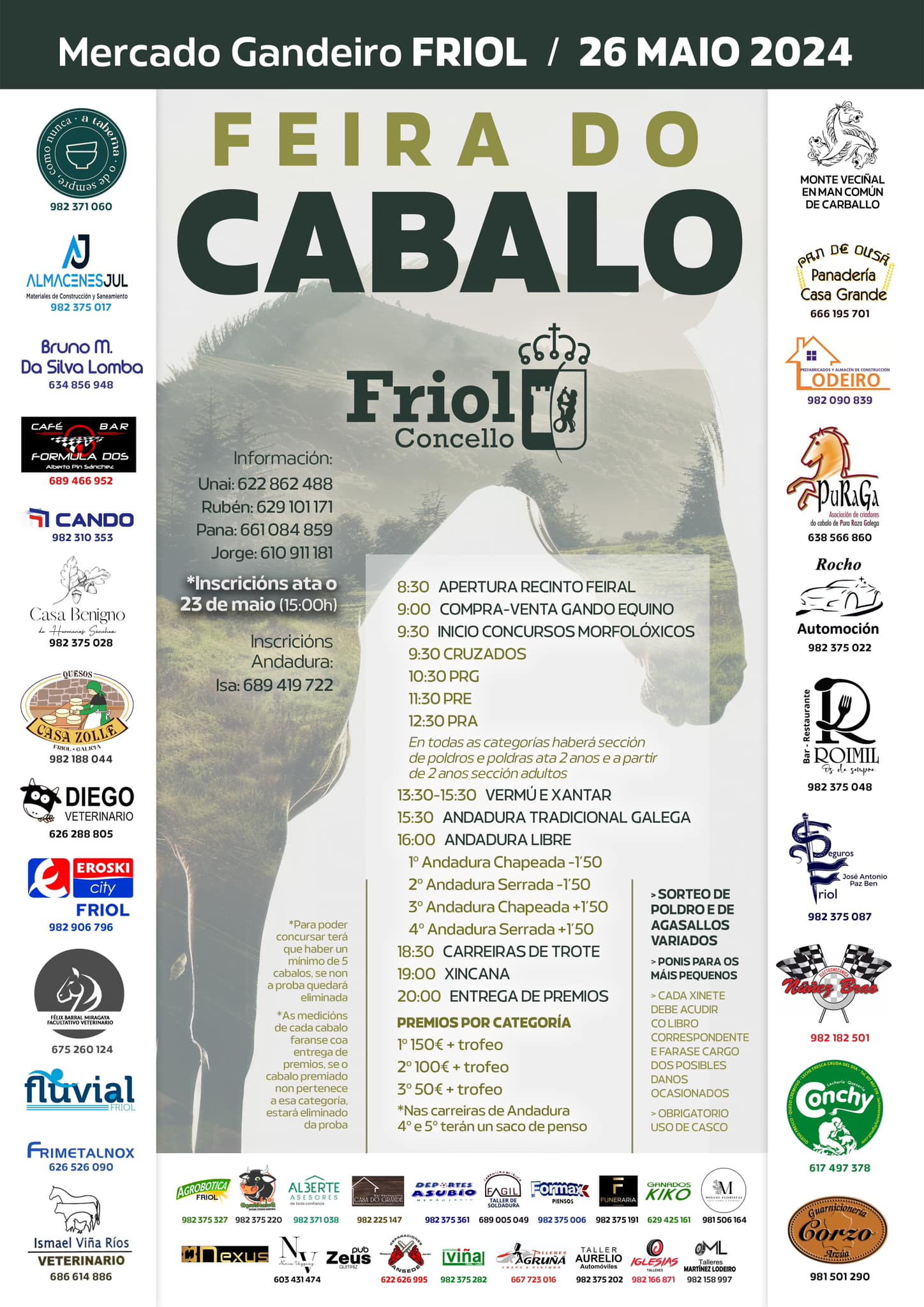 cartaz feira cabalo friol 24 1