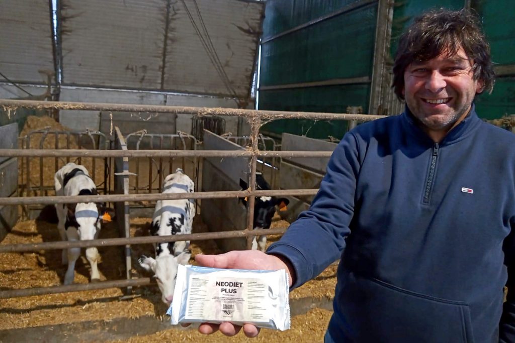 Moisés Vispalia, nas instalacións de SAT As Pandas en Goiriz