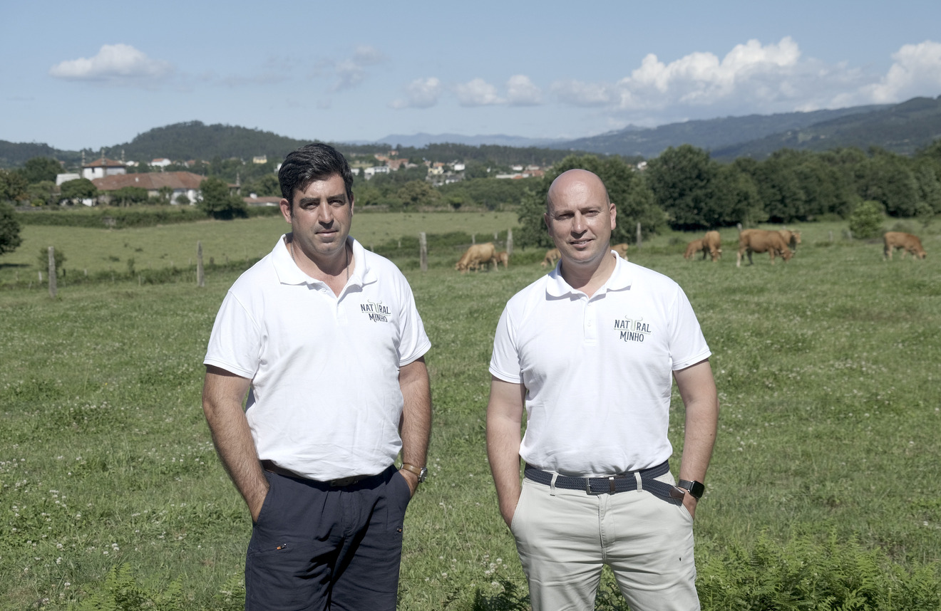 Gaspar e Josel, os dous gandeiros socios de Natural Minho