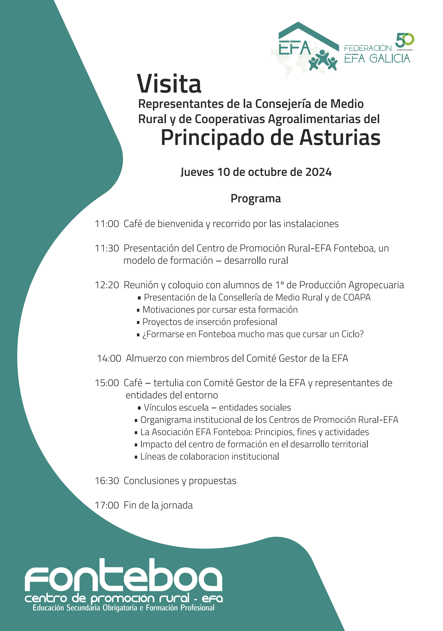 EFA FONTEBOA VISITA ASTURIAS