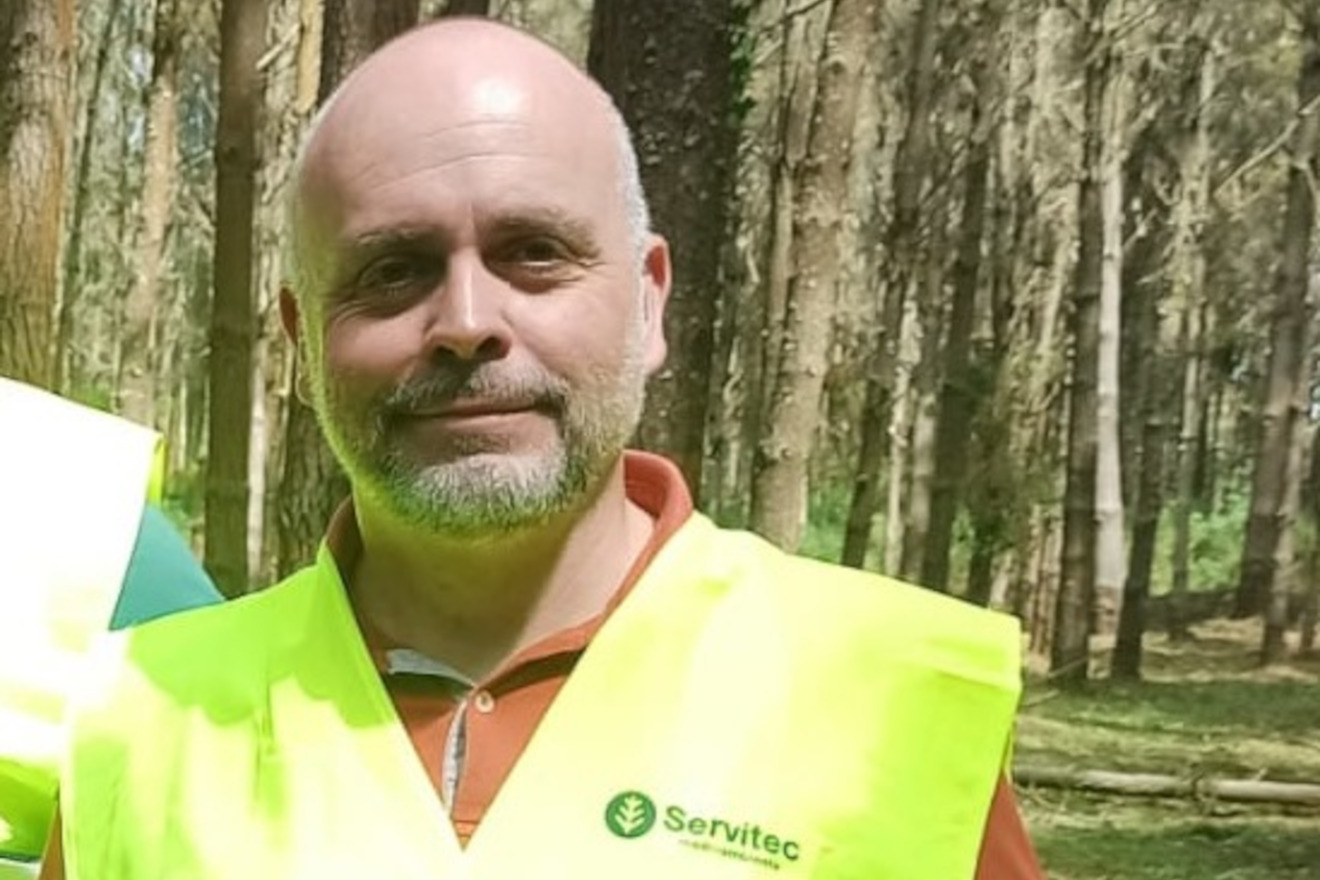Ignacio Vizcaíno Álvarez, responsable do Departamento de Planificación Forestal e I+D Servitec Medio, empresa galega que participa no grupo operativo COGOMELOS+