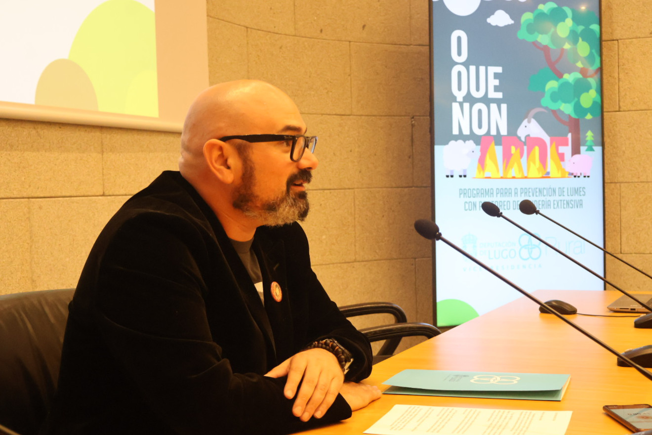 O vicepresidente da Deputación de Lugo, Efrén Castro