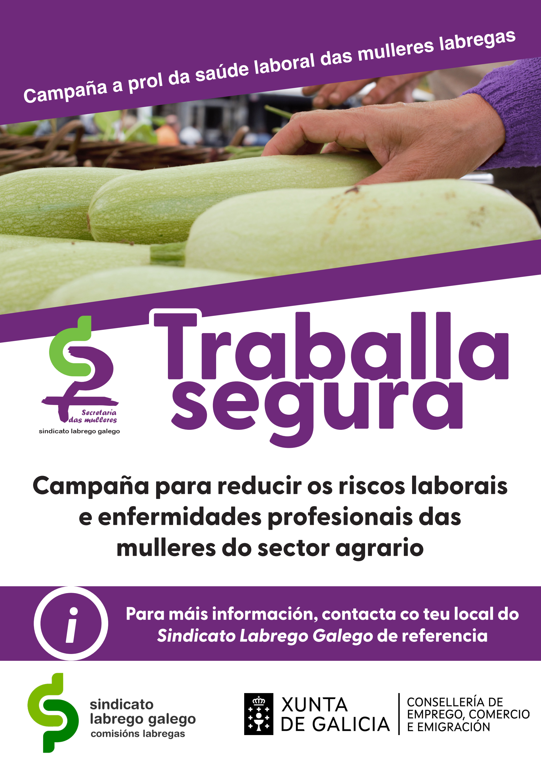 slg SINDICATO LABREGO CAMPAÑA TRABALLA SEGURA